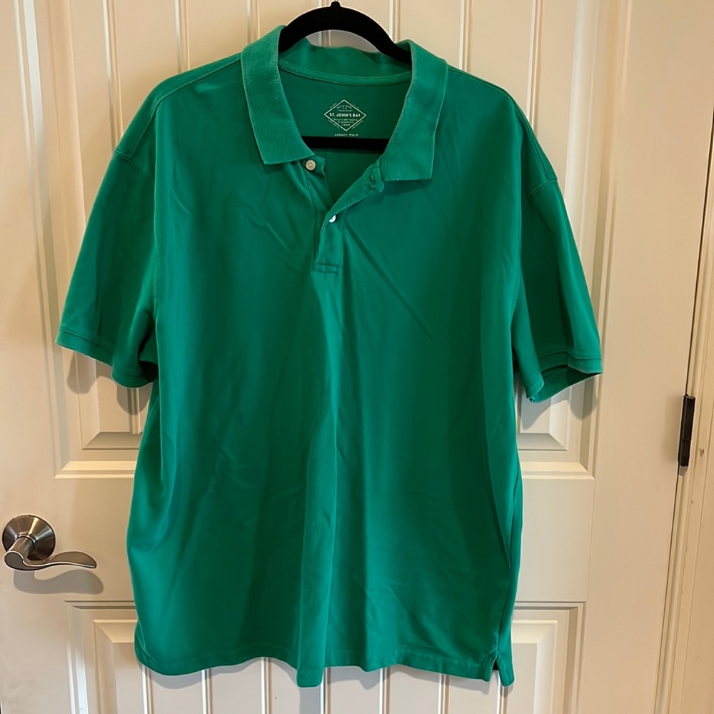St John’s Bay green legacy polo size XXL